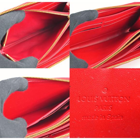 Auth Louis Vuitton Vernis Zippy Wallet #47797L15B - Picture 6 of 13